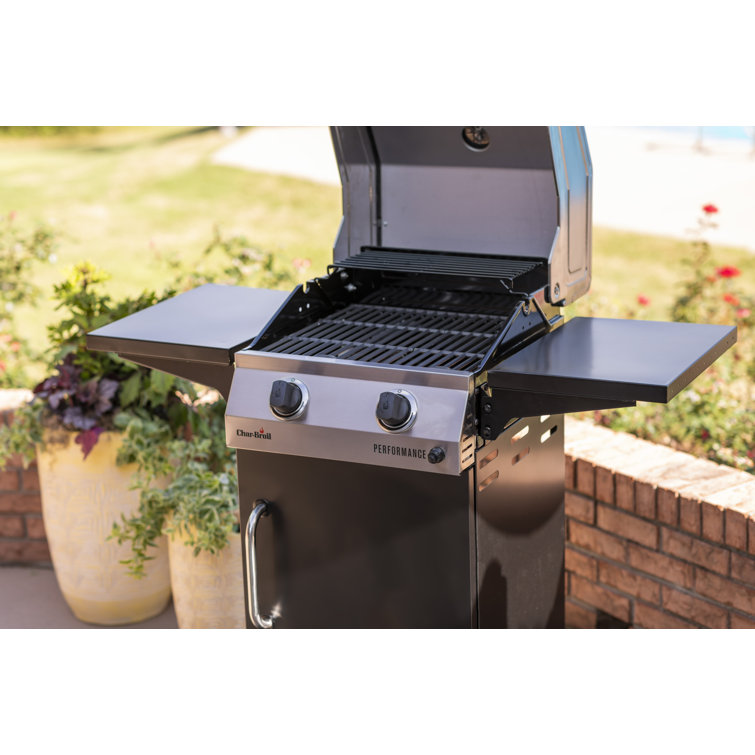 Charbroil Char Broil 2 Burner Propane Gas Grill with Cabinet